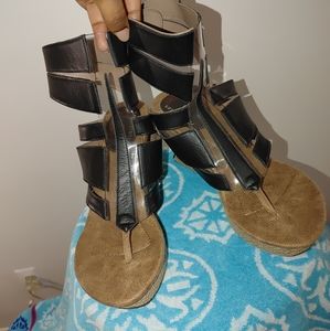 Modzori Arlette High Wedge Reversible Sandal